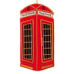 St. Nicolas Souvenirs|St. Nicolas Ornaments|Telephone Box Ornament