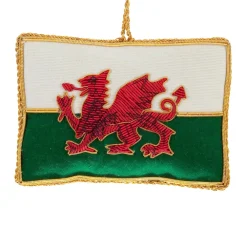 St. Nicolas St. Nicolas Ornaments|Welsh Flag Ornament