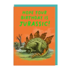 Greeting Cards|Stegosaurus Birthday Card
