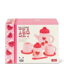 Children's Tea Sets|Toys|Strawberry Patch Silicone Tea Set