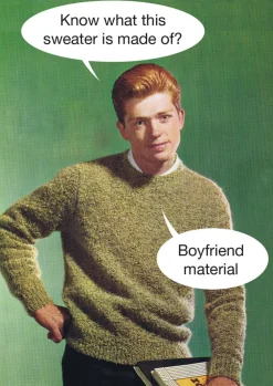 Greeting Cards|Sweater Greeting Card