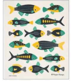 Kitchen Tools|Swedish Dishcloth (Fishies)