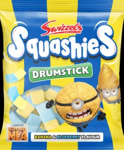 Sweets|Swizzels Blueberry & Banana Minions Squashies