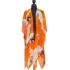 Robes, Nightgowns & Dresses|Tangerine Heron Long Kimono