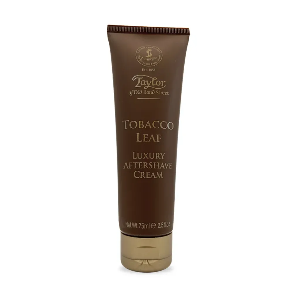 Taylor of Old Bond Street Pre-Shave & Post-Shave|Tobacco Leaf Aftershave Cream