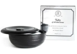 Taylor of Old Bond Street Shaving Soaps & Cream|Taylor of Old Bond Platinum Collection Wooden Bowl and Shaving Soap
