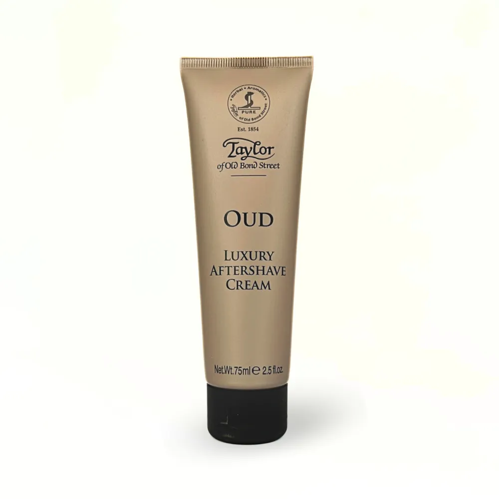 Taylor of Old Bond Street Pre-Shave & Post-Shave|Oud Aftershave Cream Tube