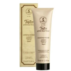 Taylor of Old Bond Street Shaving Soaps & Cream|Sandalwood Luxury Shaving Cream Tube 75ml