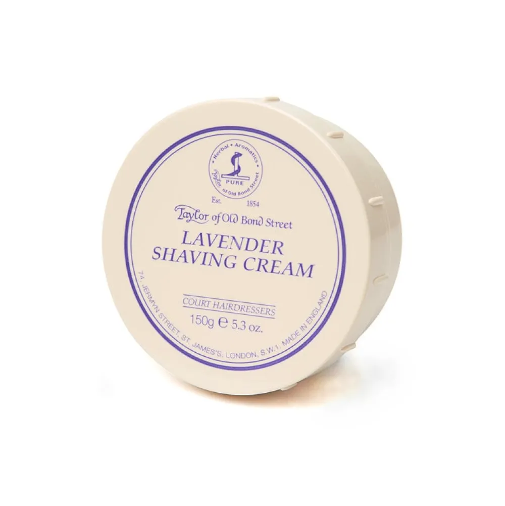Taylor of Old Bond Street Shaving Soaps & Cream|Lavender Shaving Cream Bowl