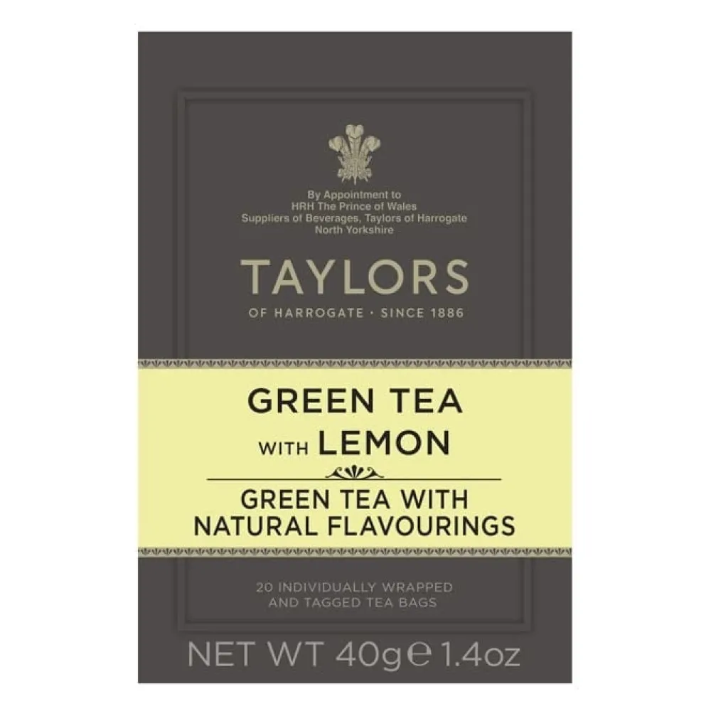 Taylors of Harrogate Taylors Of Harrogate|Taylors Green Tea with Lemon 20s