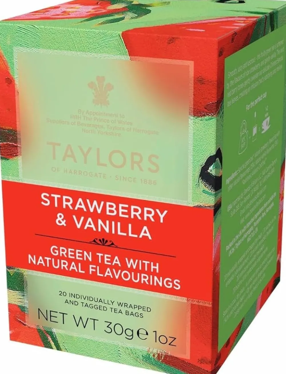 Taylors of Harrogate Taylors Of Harrogate|Taylors Strawberry & Vanilla Green 20s