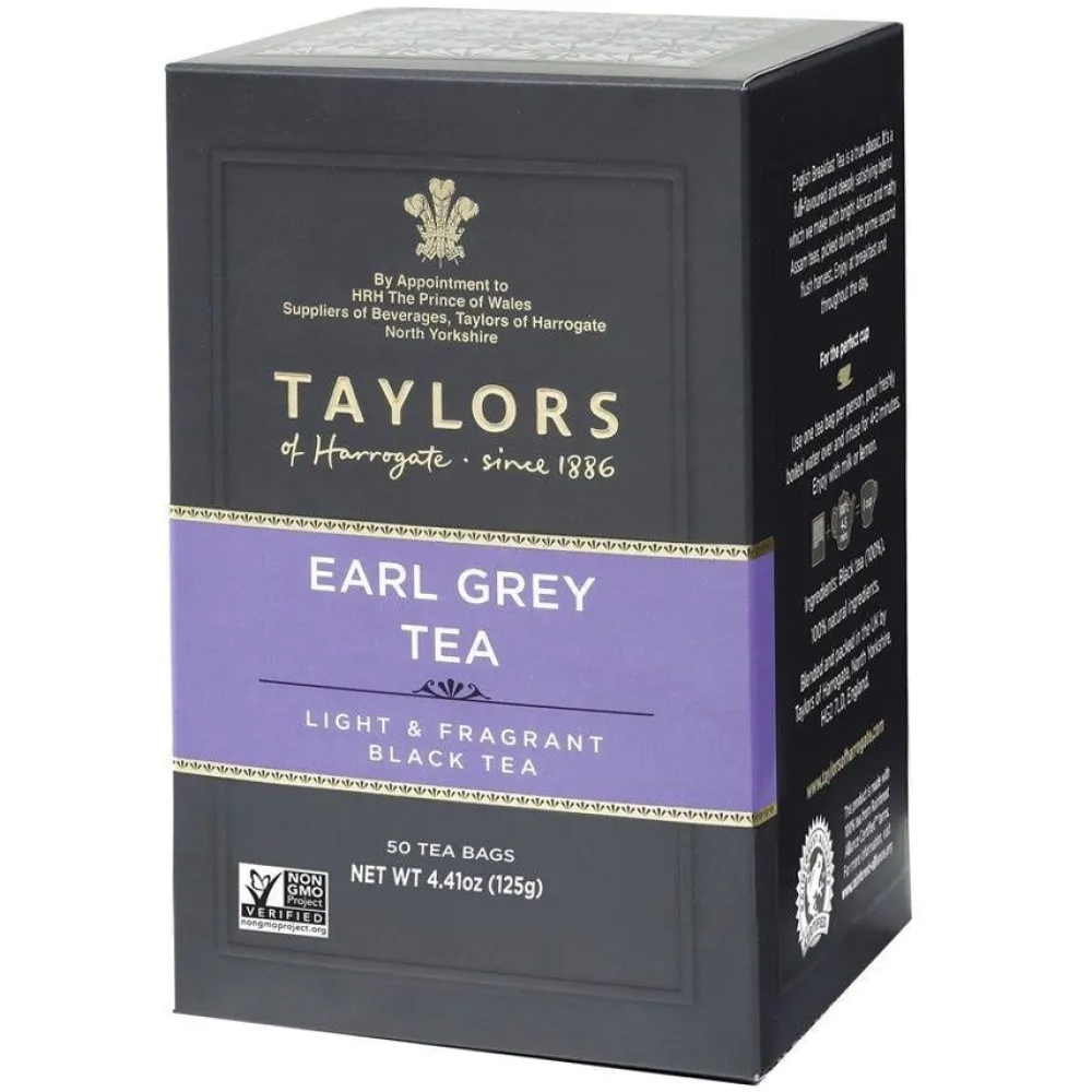 Taylors of Harrogate Taylors Of Harrogate|Taylors Earl Grey 50s