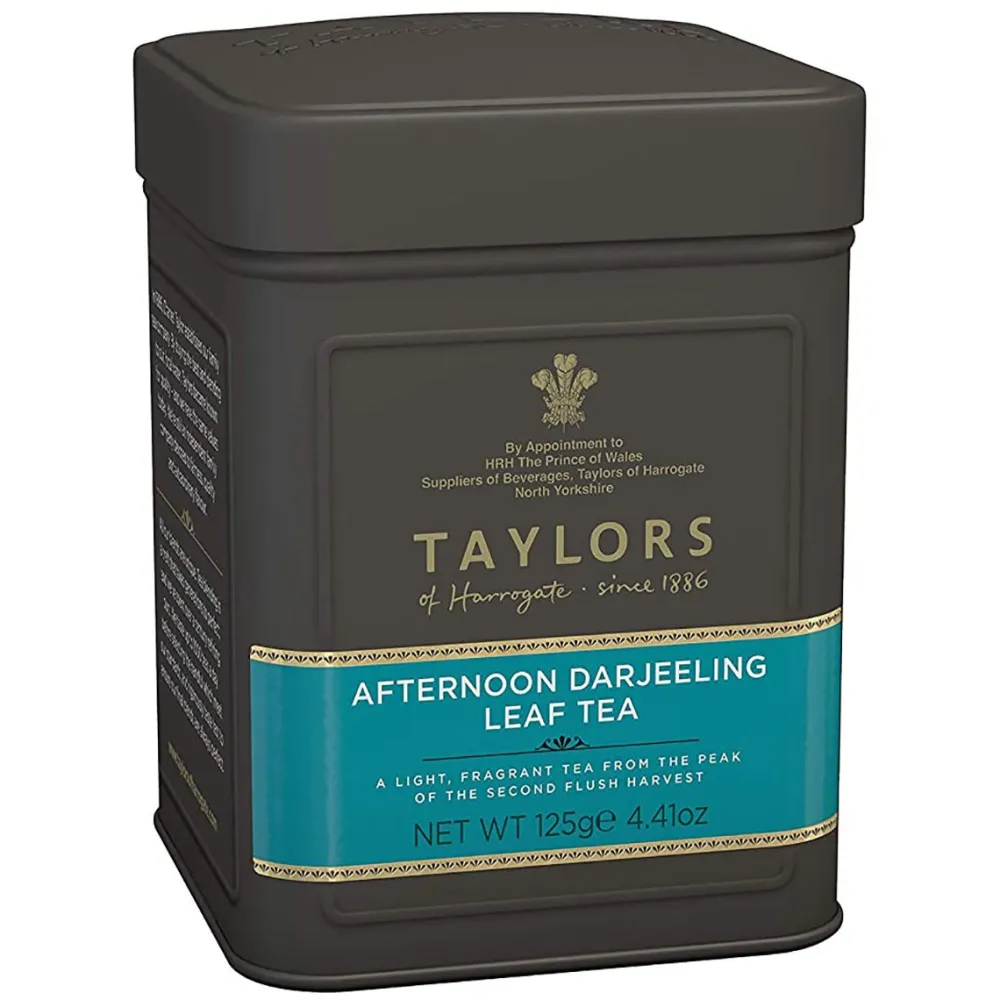 Taylors of Harrogate Taylors Of Harrogate|Taylors Afternoon Darjeeling Loose Leaf Caddy