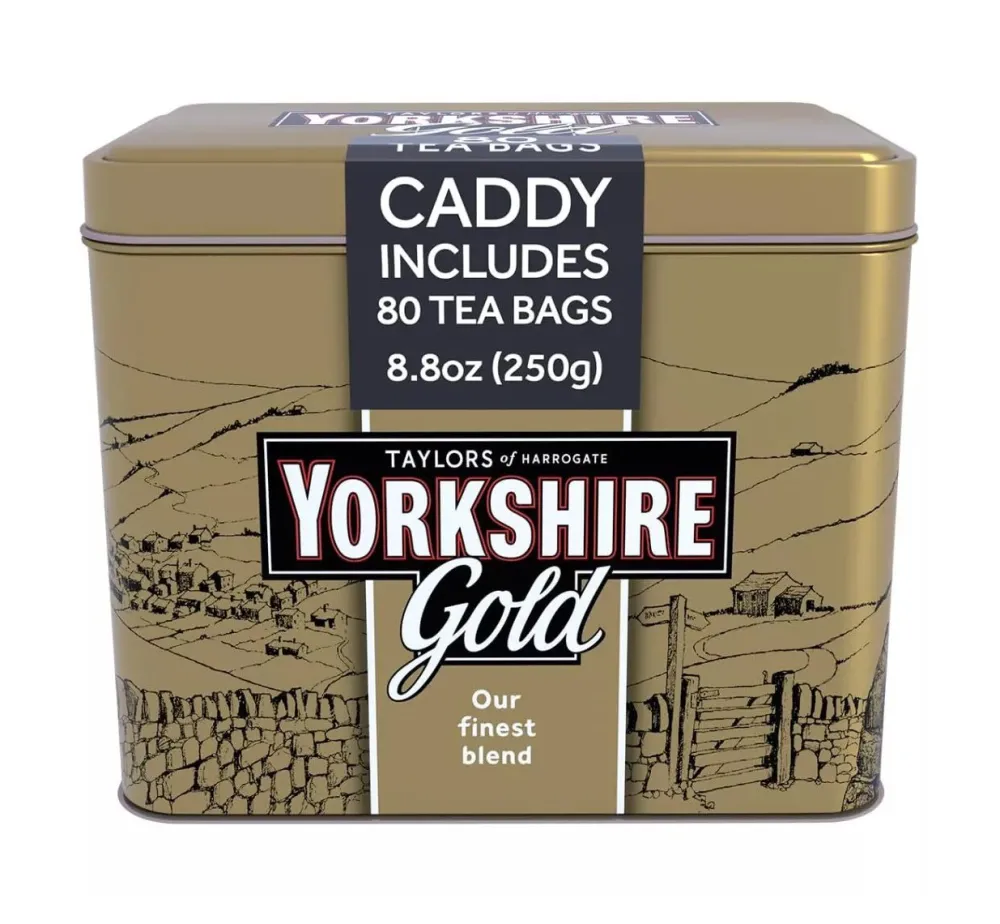 Taylors of Harrogate Other Favourites|Yorkshire Gold Caddy 80s
