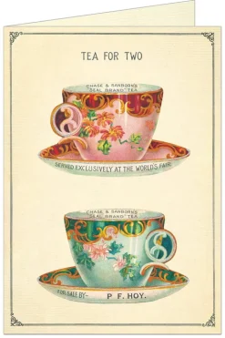 Greeting Cards|Tea For Two Card