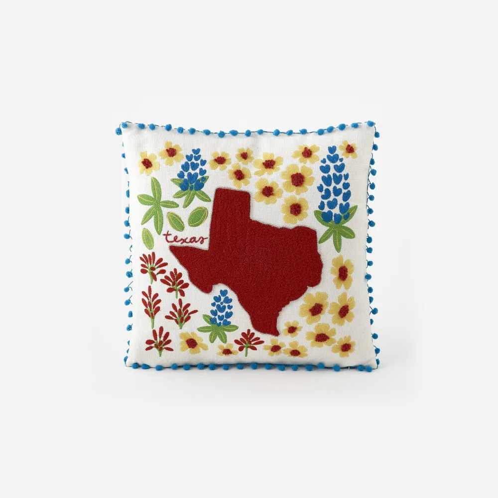 Throws & Pillows|Texas in Bloom Pillow