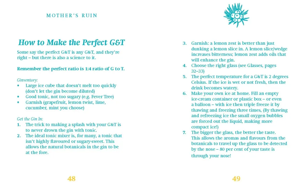 Books|The Little Book of Gin: Distilled to Perfection