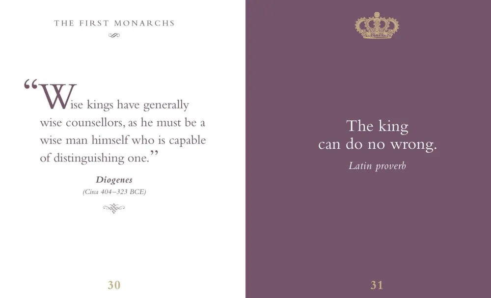Books|The Little Book of Kings & Queens: A Jewelled Collection of Royal Wit & Wisdom