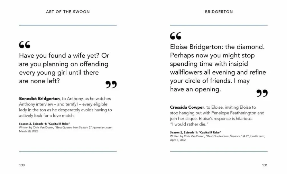 Books|Cultural Icons|The Little Guide to Bridgerton