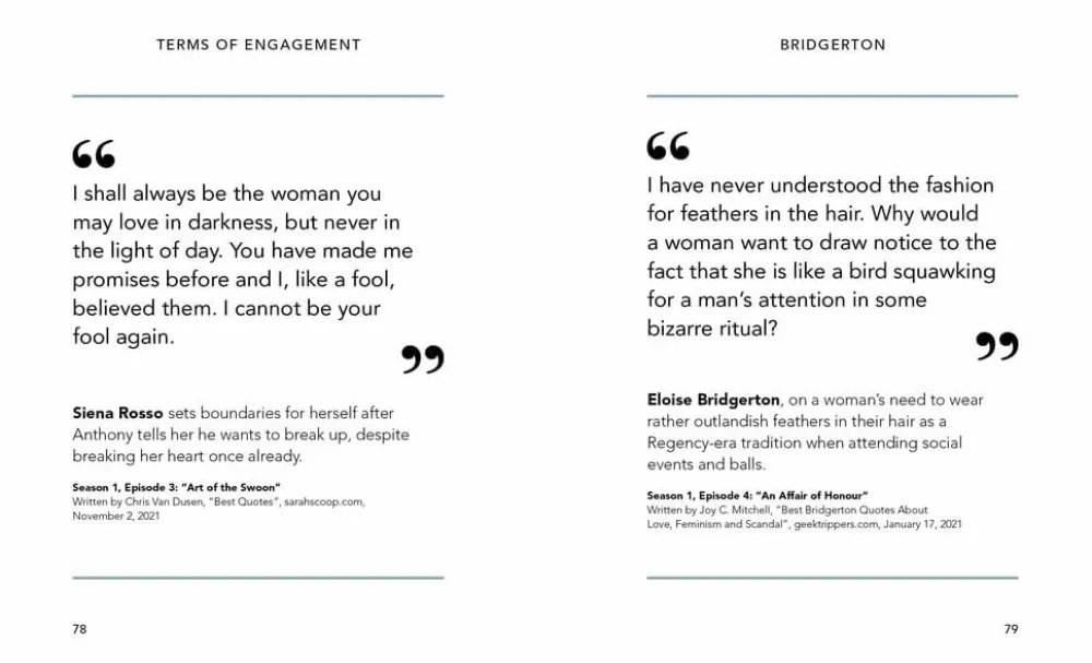 Books|Cultural Icons|The Little Guide to Bridgerton