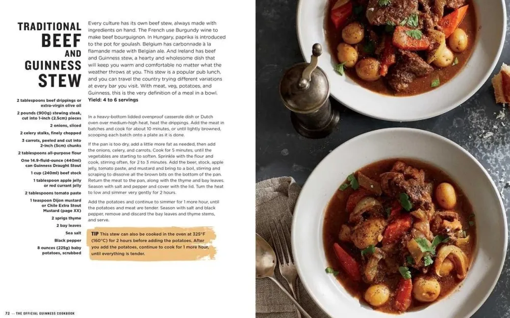 Books|Cultural Icons|The Official Guinness Cookbook