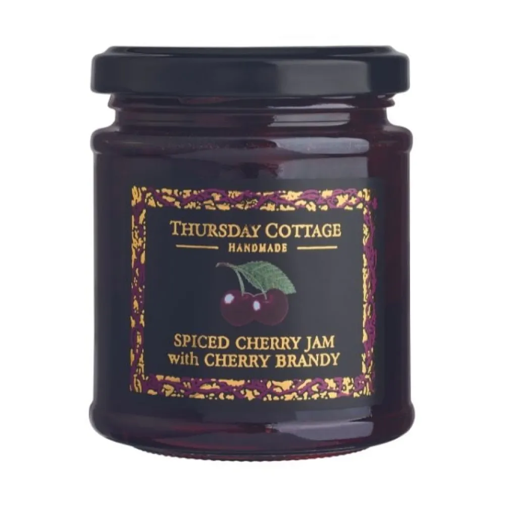Thursday Cottage Jams & Marmalade|Spiced Cherry Jam with Cherry Brandy
