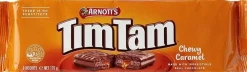 Biscuits|Tim Tams Chewy Caramel Biscuit
