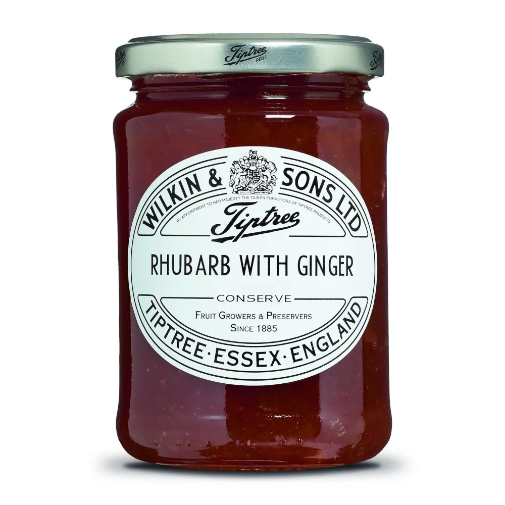 Tiptree Jams & Marmalade|Rhubarb with Ginger Conserve