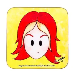 To Home From London Cultural Icons|Ginger Spice Coaster