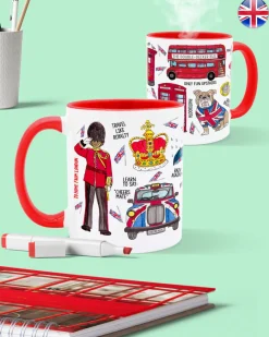 To Home From London Souvenirs|Assorted Mugs|London Icons Mug