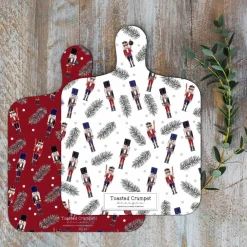 Toasted Crumpet Kitchen Tools|Nutcracker Mini Double-Sided Chopping Board
