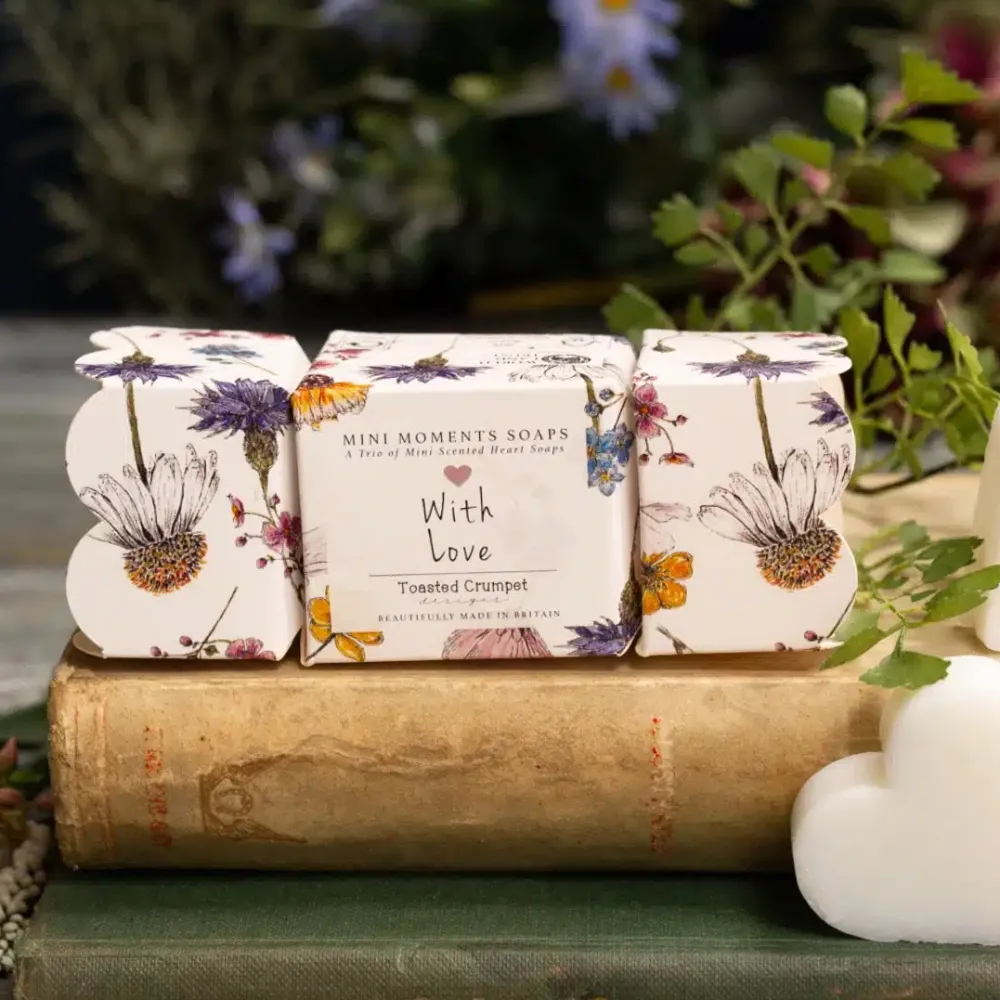 Toasted Crumpet Bar Soaps|Regency Gardens Mini Soaps Trio