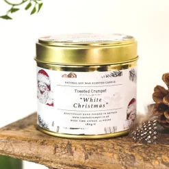 Toasted Crumpet Home Fragrance|White Christmas Candle
