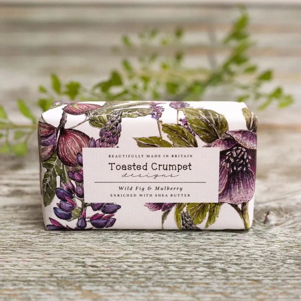 Toasted Crumpet Bar Soaps|Wild Fig & Mulberry Soap