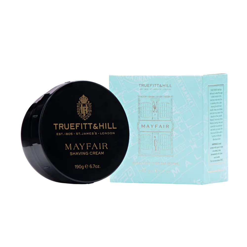 Truefitt & Hill Shaving Soaps & Cream|Mayfair Shaving Cream Bowl