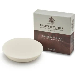 Truefitt & Hill Shaving Soaps & Cream|Sandalwood Luxury Shaving Soap Refill