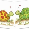 Greeting Cards|Turtles in Love Tri-fold Greeting Card