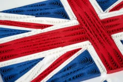 Greeting Cards|Union Jack Flag Quilled Greeting Card