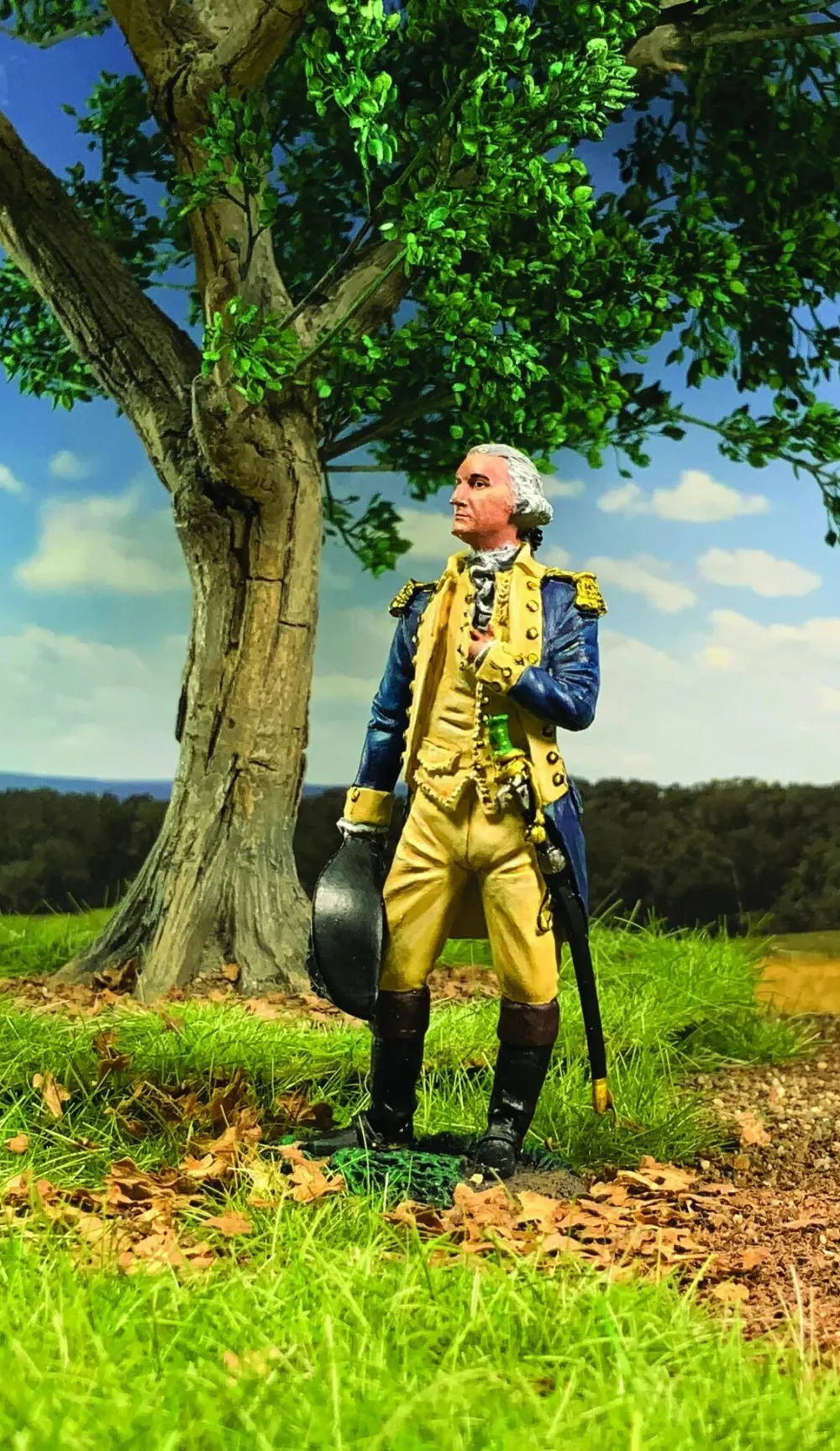 W. Britain Miniatures|U.S. President George Washington, 1780-83 Figurine