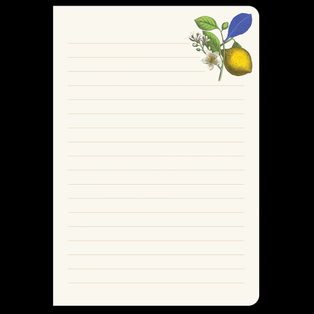 Journals & Other Stationery|Vintage Floral Fruits Softcover Journal