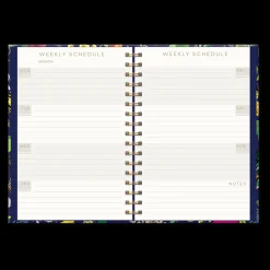 Journals & Other Stationery|Vintage Floral Undated Daily Planner