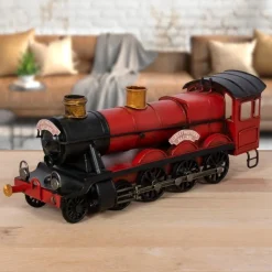 Home Accents|Vintage Transport Red Locomotive Model
