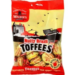 Sweets|Walkers Nonsuch Nutty Brazil Toffees