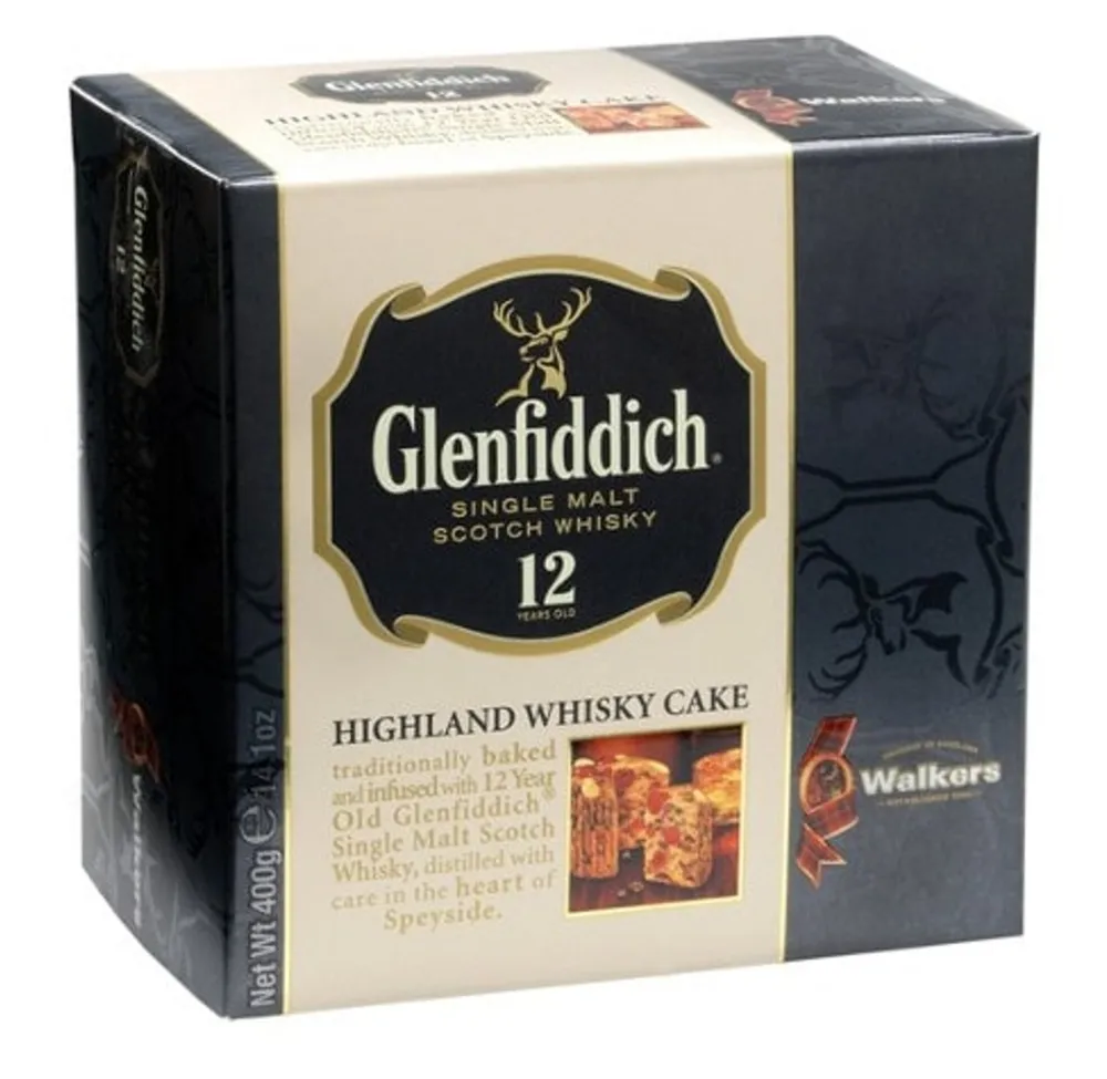 Walker's Shortbread Co. Cakes & Pies|Glenfiddich Whiskey Cake 400g