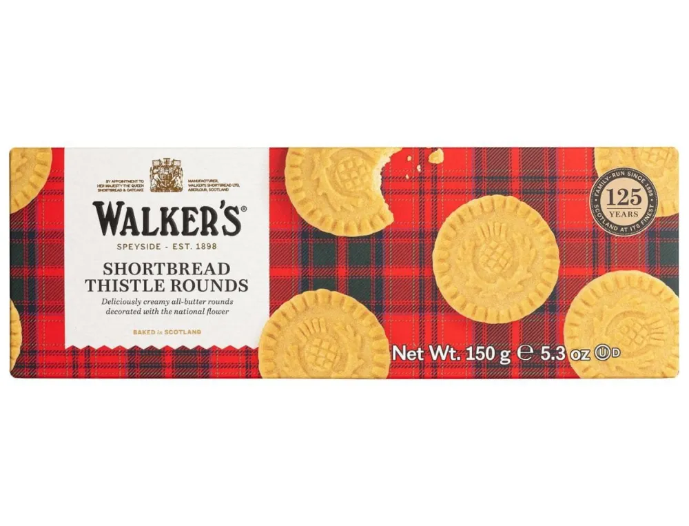 Walker's Shortbread Co. Biscuits|Walkers Shortbread Thistle Rounds