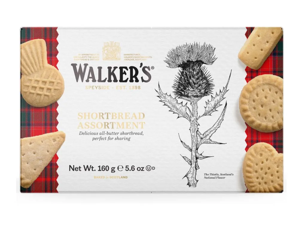 Walker's Shortbread Co. Biscuits|Walker's Thistle Flower Shortbread Assortment