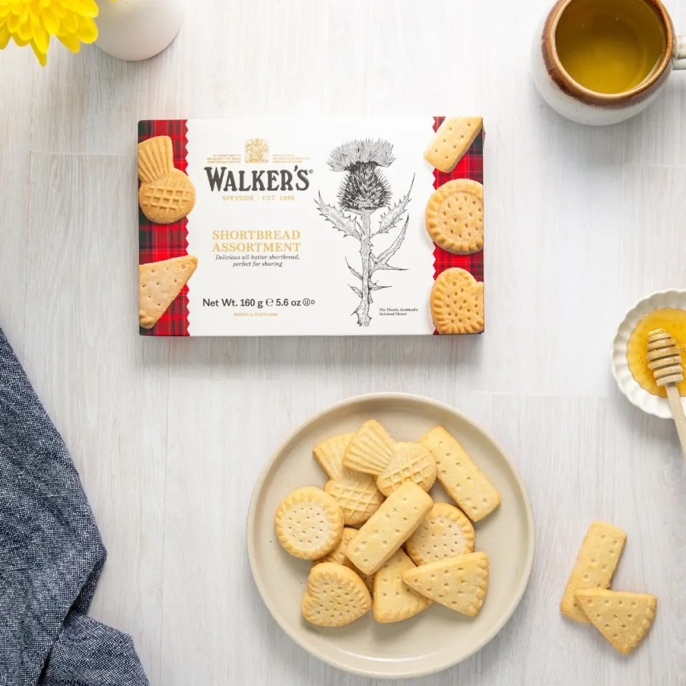 Walker's Shortbread Co. Biscuits|Walker's Thistle Flower Shortbread Assortment