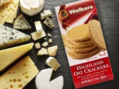 Walker's Shortbread Co. Crackers & Savory Snacks|Walkers Highland Oat Crackers