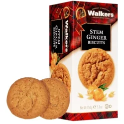 Walker's Shortbread Co. Biscuits|Walker's Stem Ginger Biscuits 150g