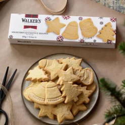 Walker's Shortbread Co. Biscuits|Walkers Festive Shapes Shortbread 175g